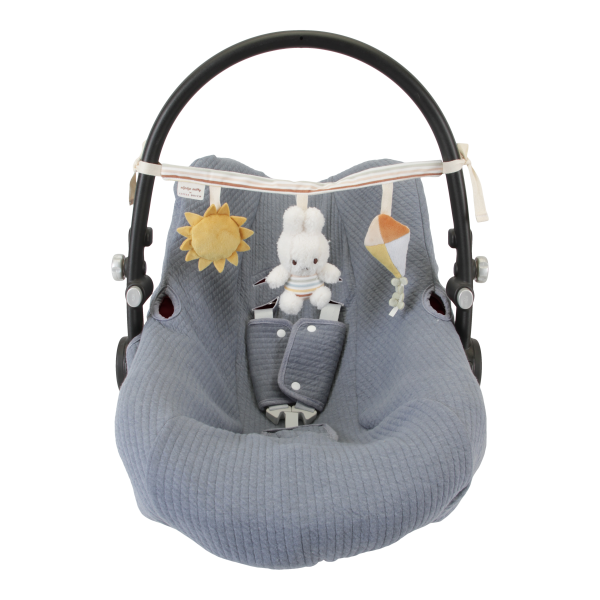 Miffy x Little Dutch - Babyschalen-Spielzeug Vintage Sunny Stripes